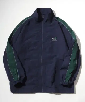 CONVERSE 나일론 자켓 네이비/그린