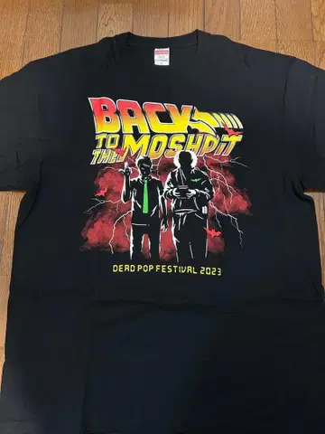 SiM DPF BACK TO THE MOSHPIT 티셔츠 XL