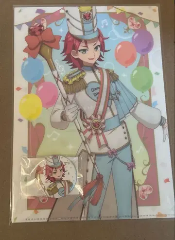 프리파라 마루쿠지 아사히 코요이 캔뱃지 클리어 파일