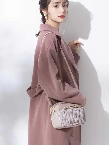 질 바이 질 스튜어트 라이트 모사 A라인 체스터 코트