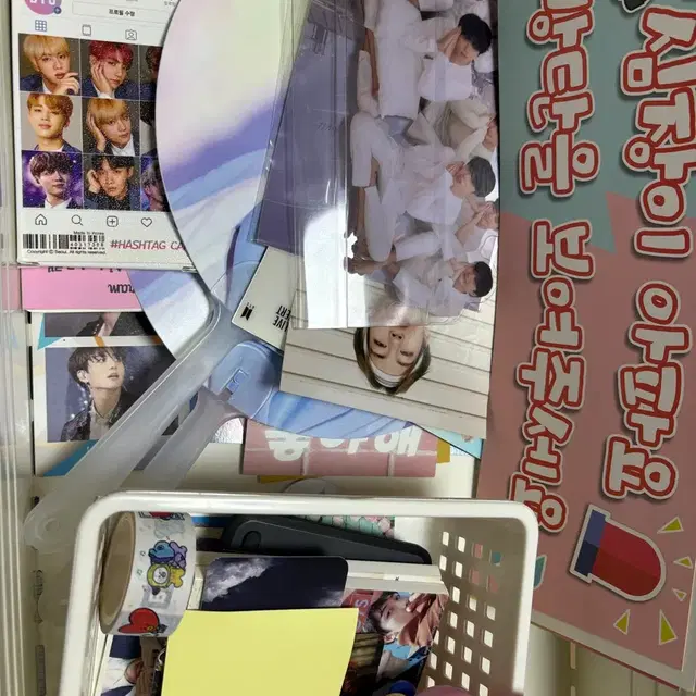 방탄소년단 비공굿&공식 앨범(포스터 포함)