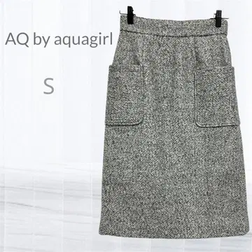 AG 바이 아쿠아걸 그레이 타이트 스커트 S