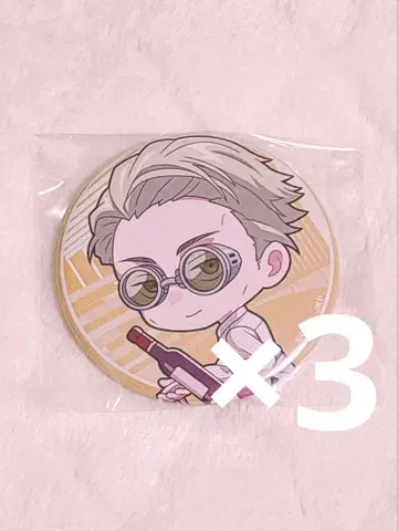 주술회전 이케프리 이케부쿠로 프린스 호텔 캔뱃지 나나미 켄토 3개