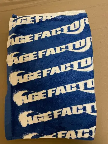 Age Factory 타월 Blue