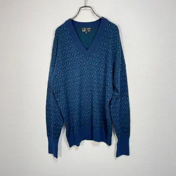 [ dunhill ] 던힐 니트 스웨터 긴팔 울 100%