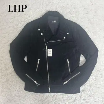 [ 미사용 새상품 ] 택 포함 LHP 라이더 자켓 M 돈피 스웨이드