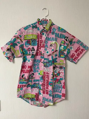 Go Barefoot M 하와이안 셔츠