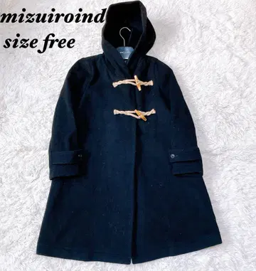 [ 새상품급 ] mizuiroind 미즈이로 인드 더플 코트 울