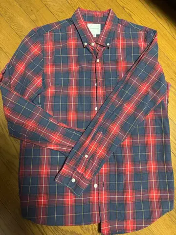 AMERICAN EAGLE 슬림핏 체크 셔츠