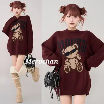 다리치 Danimal 베어 니트 풀오버 새상품 BRD