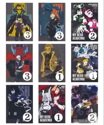 히로아카 + 주술회전 클리어 포스터 세트