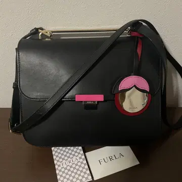 개점 세일 사용 며칠 새상품급 훌라 가죽 로고 엘리시르 숄더