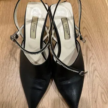 CELFORD 블랙 하이힐 37
