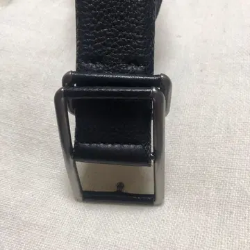 Giorgio Armani 블랙 가죽 벨트