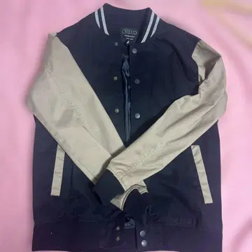 21 MEN 네이비/베이지 점퍼 L 사이즈