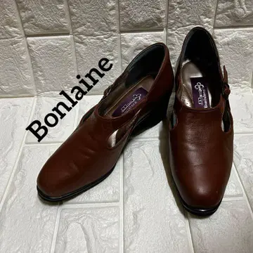 Bonlaine 브라운 가죽 로퍼 브라운 신발 가죽 신발