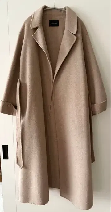 LavishGate 와이드 슬리브 롱 울 가운 코트