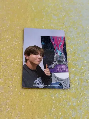 이와타 타카노리 SPACE COWBOY MATE 한정판 트레이딩 카드