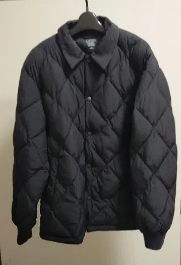 유니클로 퍼프 테크 퀼팅 자켓 L 사이즈 블랙