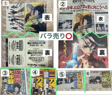 나의 히어로 아카데미아 히로아카 Dr.STONE 점페스 신문