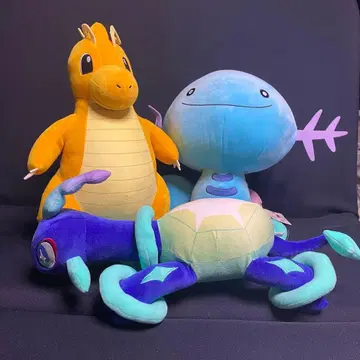 포켓몬 망나뇽 우파 테라파고스 봉제 인형 3종 세트