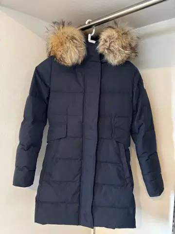 [ 새상품급 ] PYRENEX 네이비 다운 자켓 JP 34