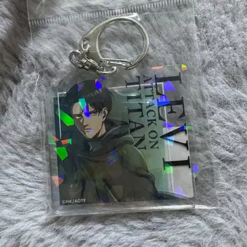 진격의 거인 리바이 아크릴 키링