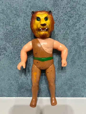 타이거 마스크 라이온맨 나카지마 제작소 약 15cm 소프트 비닐