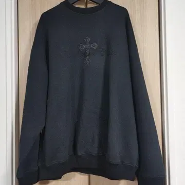 크라임 데님 블랙 긴팔 트레이닝복 맨투맨