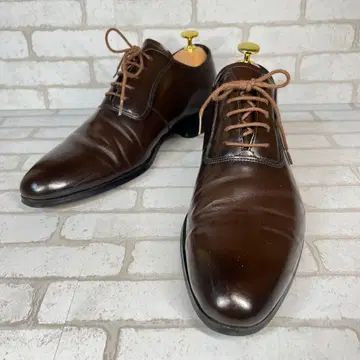 캘빈 클라인 브라운 가죽 드레스 슈즈 27.5cm