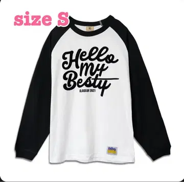 새상품 Hello My 'BESTY' vol.2 T 롱 슬리브 티셔츠 S