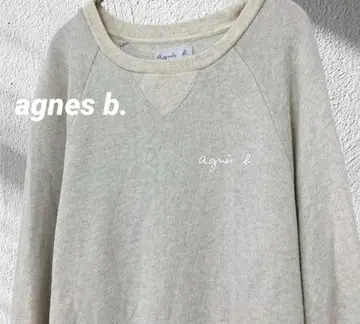 [agnes b.] 로고 얇은 소재 트레이닝복 긴팔T셔츠