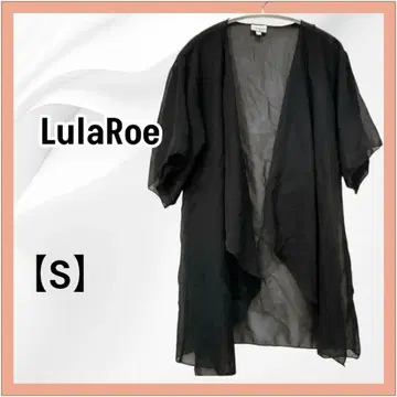 LulaRoe 블랙 시어 가디건 S 경사 결혼식