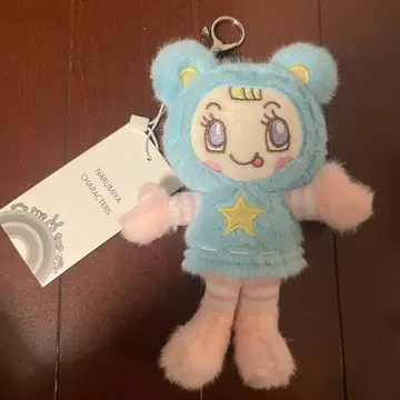 나루미야 해피파크 메조피아노 쿠타쿠타 봉제인형 참 블루베리에