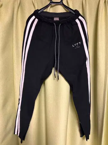 LYFT 블랙 조거 팬츠 L 사이즈