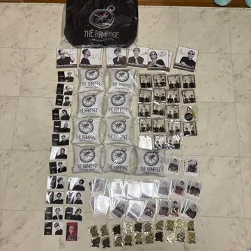 THE RAMPAGE 굿즈세트 사인 포함 엽서