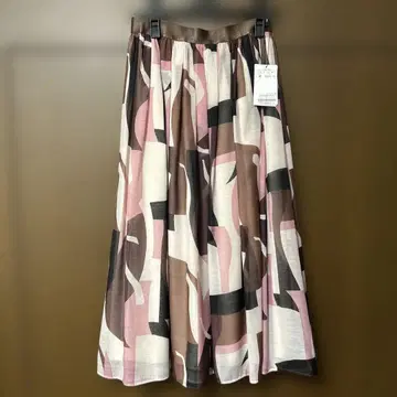 모라비토 쉬폰 스커트 미사용 새상품