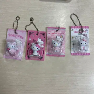 헬로키티 패키지 미니어처 컬렉션 4종 세트