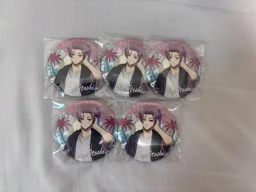 블루 록 문구 카페 이토시 사에 캔뱃지 5개 세트