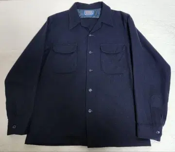 [ 수축 없음 ] 70s PENDLETON 펜들턴 보드 셔츠 M 무지