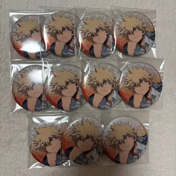 바쿠고 카츠키 히로아카 글리터 캔배지 11개