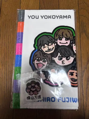 요코야마 만박 페이스 타월 스티커