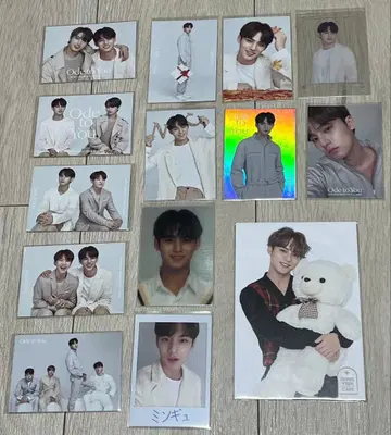 seventeen 민규 트레카세트+엽서