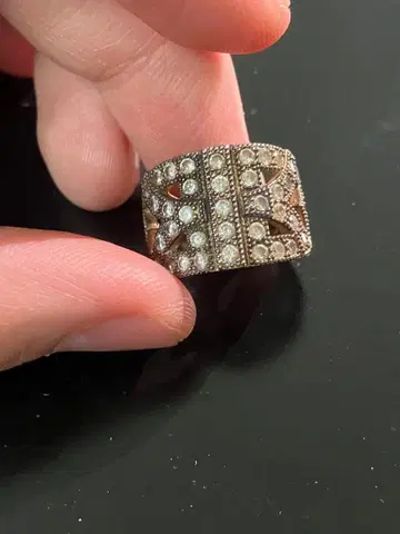 ADER.bijoux ARABESQUE 반지 지르코니아 반지