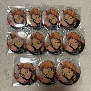 호크스 히로아카 글리터 캔배지 11개