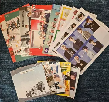 BTS 올 1장씩 9장 + 1장씩 5장 14장