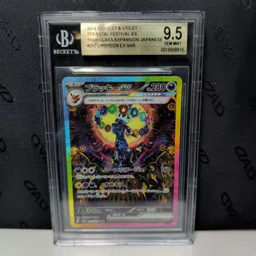 테라스타 페스티벌 ex 블래키 SAR BGS 금 = PSA 10
