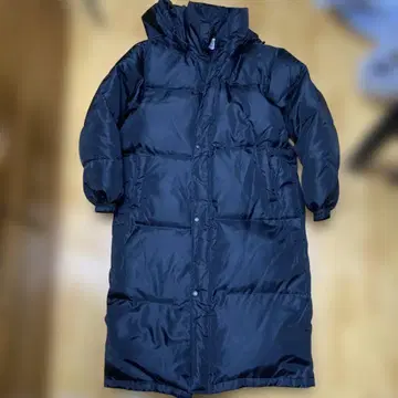 Forrejes 블랙 롱 다운 자켓