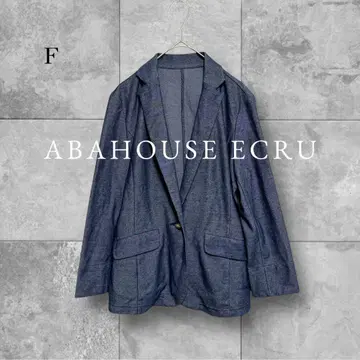 새상품급 아바하우스 에크루 자켓 테일러드 고급 오피스 캐주얼