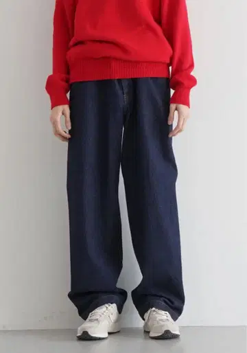 order loose denim pants indigo sizeM